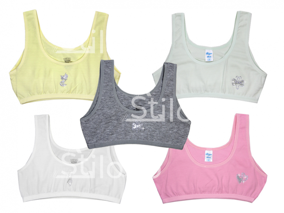 Топ для девочки со стразами  BIYOkids 103-00B