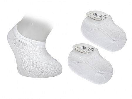 Ажурные укороченные носочки для девочки BELINO