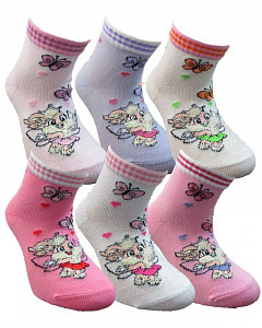 Детские носки с рисунком для девочки  DE MELATTI