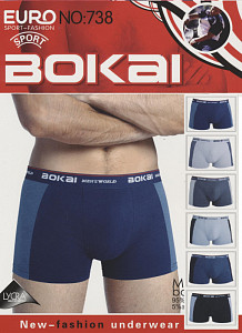 Мужские трусы боксеры  BOKAI
