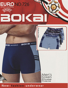 Мужские трусы боксеры  BOKAI